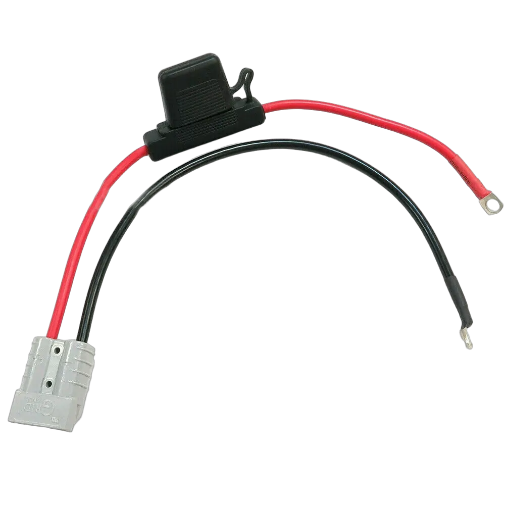 Tuff Terrain Fused 50a Anderson With Ring Terminals (Formerly Krimped)