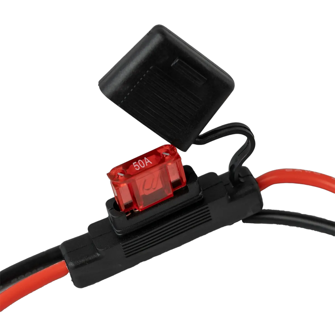 Tuff Terrain Fused 50a Anderson With Ring Terminals (Formerly Krimped)