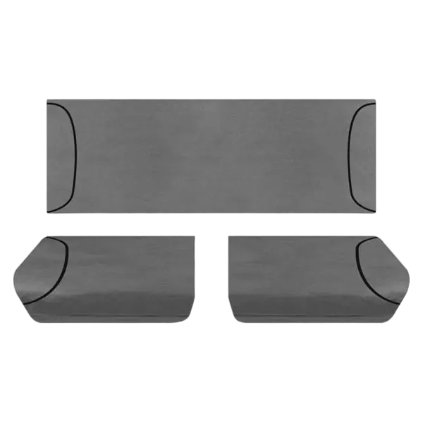 Tuff Terrain Canvas Grey Seat Covers to Suit Toyota Hilux SR SR5 Extra Cab (4X4) 07/11-06/15 FRONT