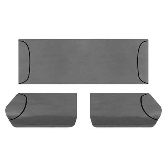 Tuff Terrain Canvas Grey Seat Covers to Suit Toyota Hilux SR SR5 Extra Cab (4X4) 07/11-06/15 FRONT