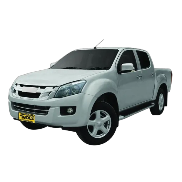 Tuff Terrain Canvas Black Seat Covers to Suit Isuzu D-Max Dual Cab TFR LS-Terrain 02/18-2020 FRONT/REAR
