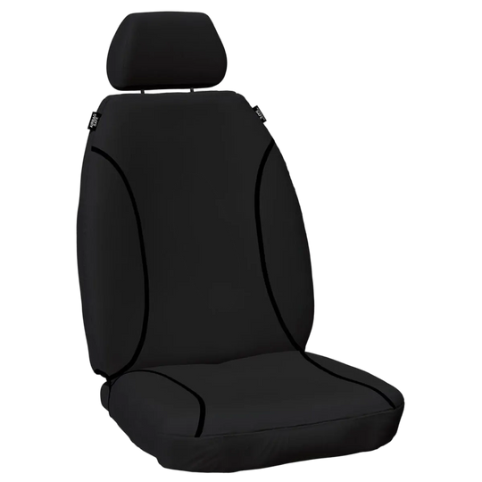 Tuff Terrain Canvas Black Seat Covers to Suit Holden Colorado 7 RG LT LTZ 7 Seat Wagon 13-16 FRONT/MIDDLE