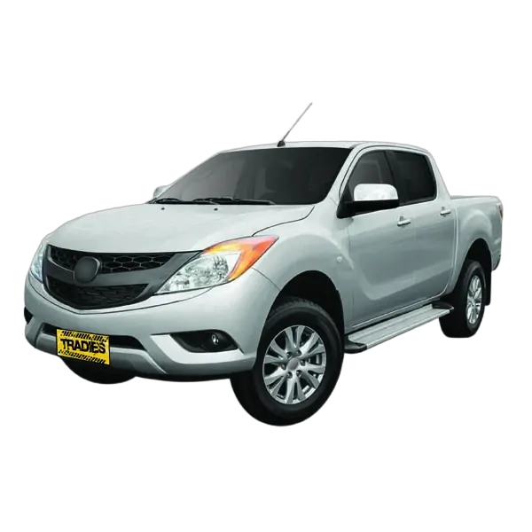 Tuff Terrain Canvas Black Seat Covers to Suit Mazda BT50 (UP UR) XT Dual Cab 11-On FRONT/REAR
