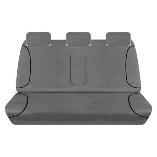 Tuff Terrain Black Canvas Seat Covers to Suit Mazda BT50 (UP) XTR GT Dual Cab 11-06/17 FRONT/REAR