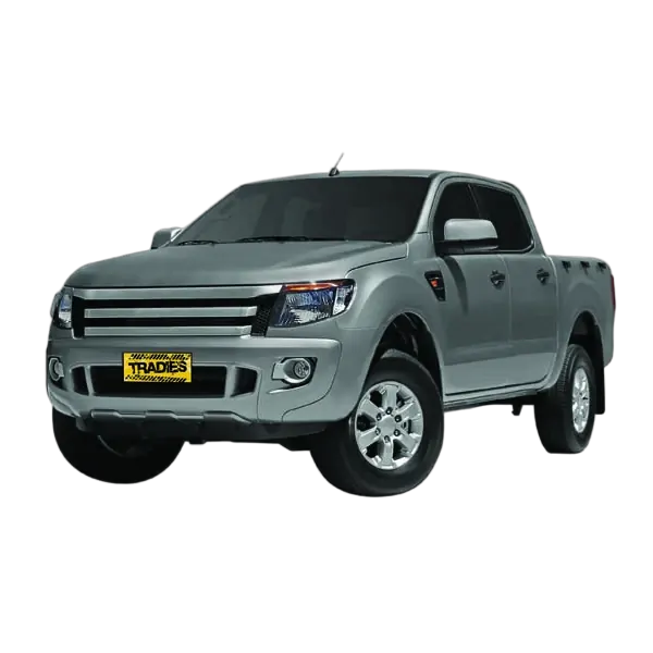Tuff Terrain Canvas Black Seat Covers to Suit Ford Ranger PX Dual Cab All Badges