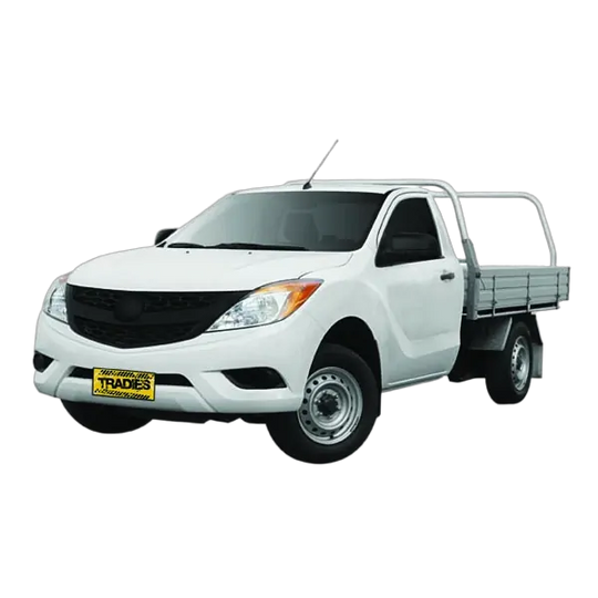 Tuff Terrain Canvas Grey Seat Covers to Suit Mazda BT50 (UP UR) XT Single Cab Bucket Seats 11-On FRONT