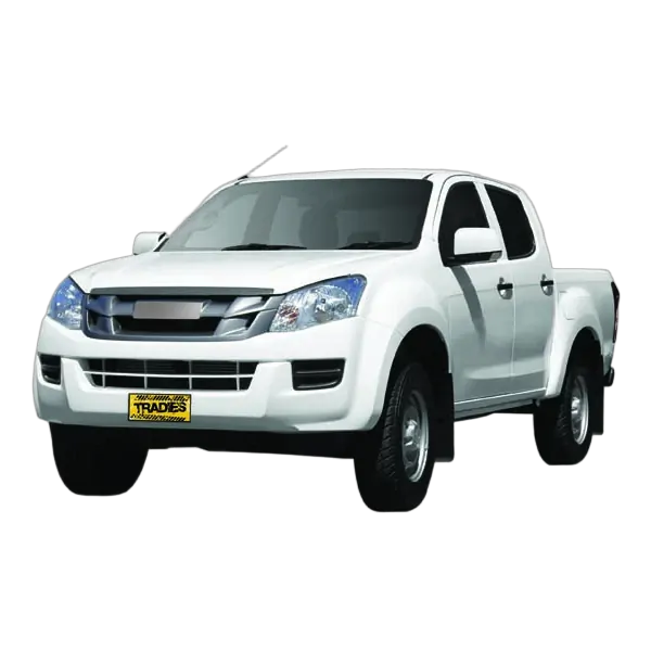 Tuff Terrain Canvas Grey Seat Covers to Suit Isuzu D-Max Dual Cab 4X2 SX 14-20 FRONT