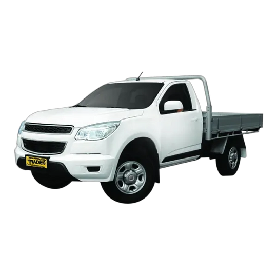 Tuff Terrain Canvas Grey Seat Covers to Suit Holden Colorado RG Single Cab All Badges Bucket Seats 12-On FRONT
