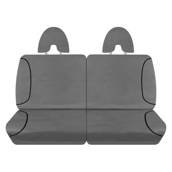 Tuff Terrain Canvas Grey Seat Covers to Suit Nissan Patrol Y61/GU ST Wagon 7 Seater 10/04-17 FRONT/MIDDLE/REAR