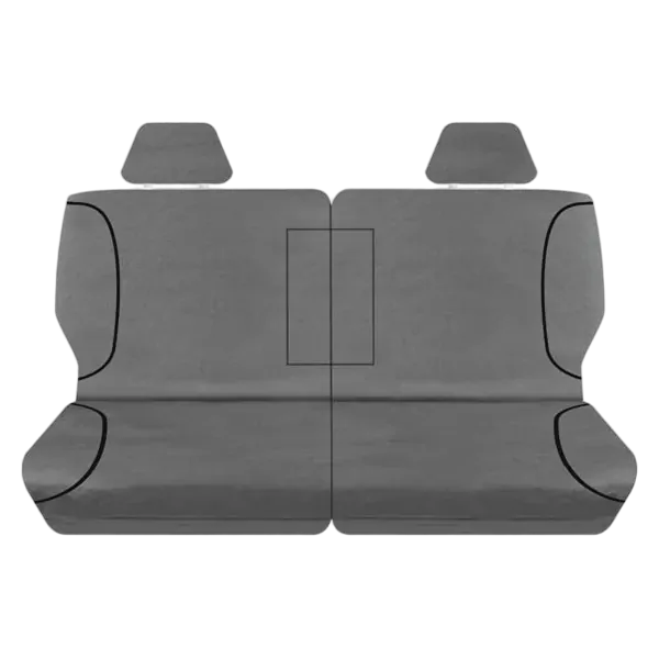 Tuff Terrain Canvas Grey Seat Covers to Suit Nissan Patrol Y61/GU ST Wagon 7 Seater 10/04-17 FRONT/MIDDLE/REAR