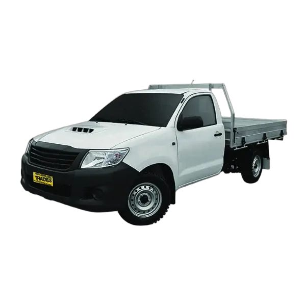 Tuff Terrain Canvas Black Seat Covers to Suit Toyota Hilux Workmate SR Single Cab Bucket Seats 05/05-06/11 FRONT