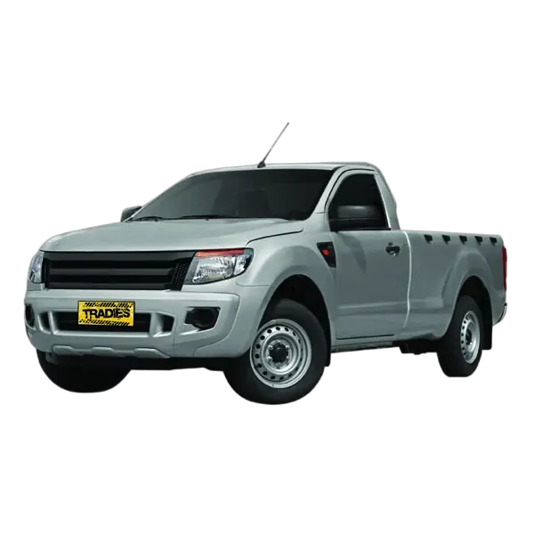 Tuff Terrain Canvas Grey Seat Covers to Suit Ford Ranger PX XL Single Cab Bucket