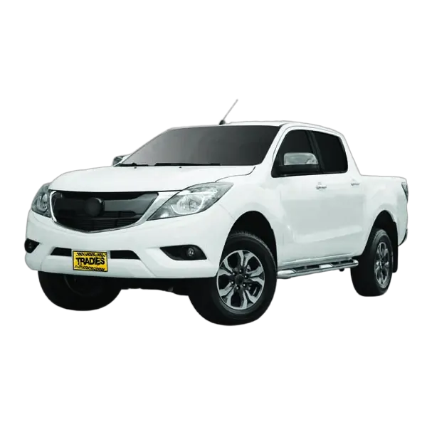 Tuff Terrain Grey Canvas Seat Covers to Suit Mazda BT50 (UP) XTR GT Dual Cab 11-06/18 REAR