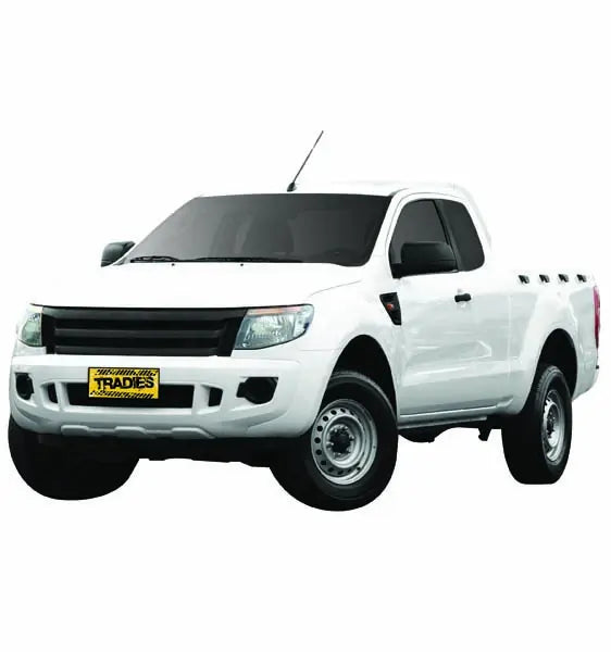 Tuff Terrain Canvas Grey Seat Covers to Suit Ford Ranger PX XL XLT Super Cab 201