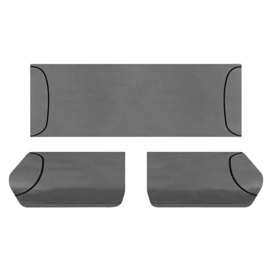 Tuff Terrain Canvas Grey Seat Covers to Suit Ford Ranger PX XL XLT Super Cab 201