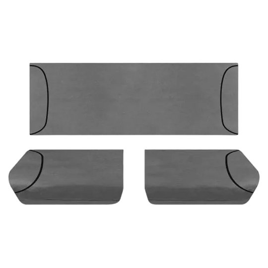 Tuff Terrain Canvas Grey Seat Covers to Suit Toyota Hilux SR SR5 Extra Cab (4X4) 07/11-06/15 REAR