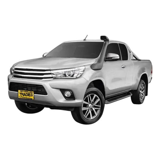Tuff Terrain Canvas Grey Seat Covers to Suit Toyota Hilux Workmate SR SR5 Extra Cab 07/15-On REAR