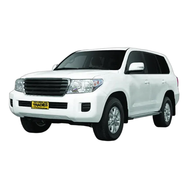 Tuff Terrain Canvas Grey Seat Covers to Suit Toyota Landcruiser 200 Series Wagon GXL 8 Seater 09/07-06/09 MIDDLE/REAR