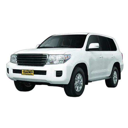 Tuff Terrain Canvas Grey Seat Covers to Suit Toyota Landcruiser 200 Series Wagon GXL 8 Seater 09/07-06/09 MIDDLE/REAR