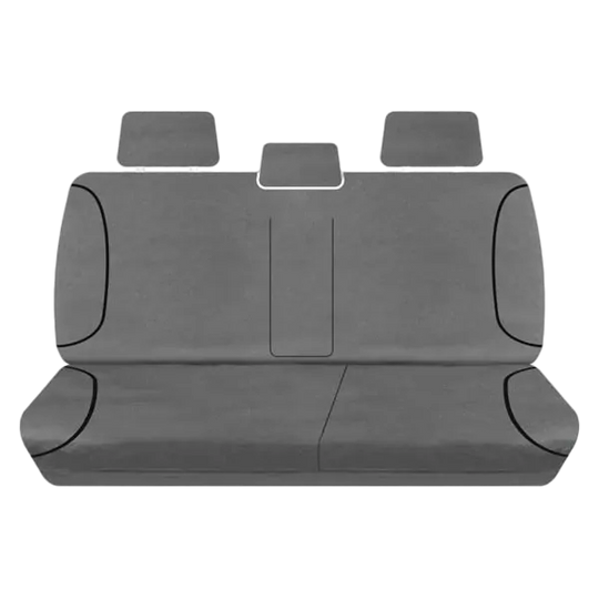 Tuff Terrain Canvas Black Seat Covers to Suit Holden Trailblazer RG LT LTZ Z71 7 Seater Wagon 16-On MIDDLE