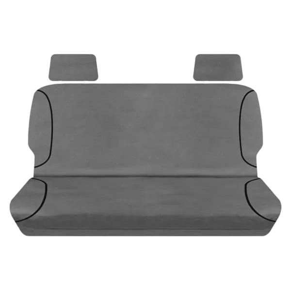Tuff Terrain Canvas Grey Seat Covers to Suit Toyota Landcruiser 100 Series Wagon Snowy GXL 50th ADV, Kakadu GXV VX Sahara 98-07 MIDDLE