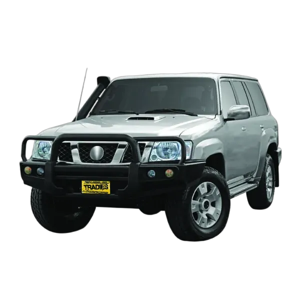 Tuff Terrain Canvas Grey Seat Covers to Suit Nissan Patrol Y61/GU ST-S ST-L Ti Wagon 7 Seater 10/04-17 REAR
