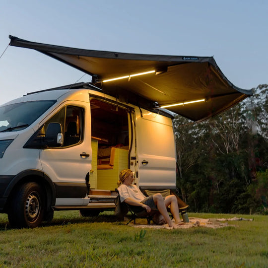 Tuff Terrain 180 Free Standing Awning With Dimmable LED's