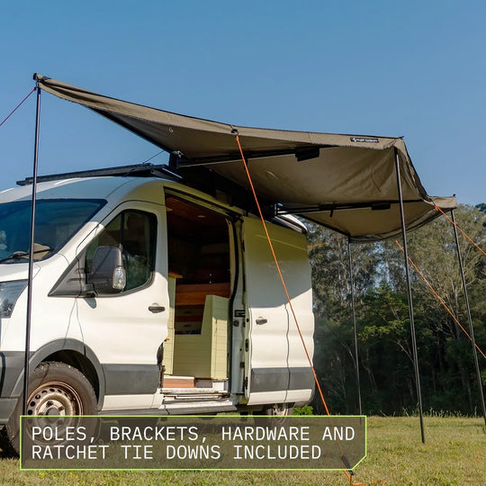 Tuff Terrain 180 Free Standing Awning With Dimmable LED's