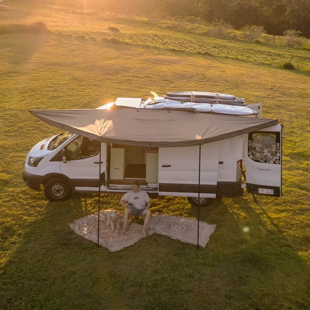 Tuff Terrain 180 Free Standing Awning With Dimmable LED's