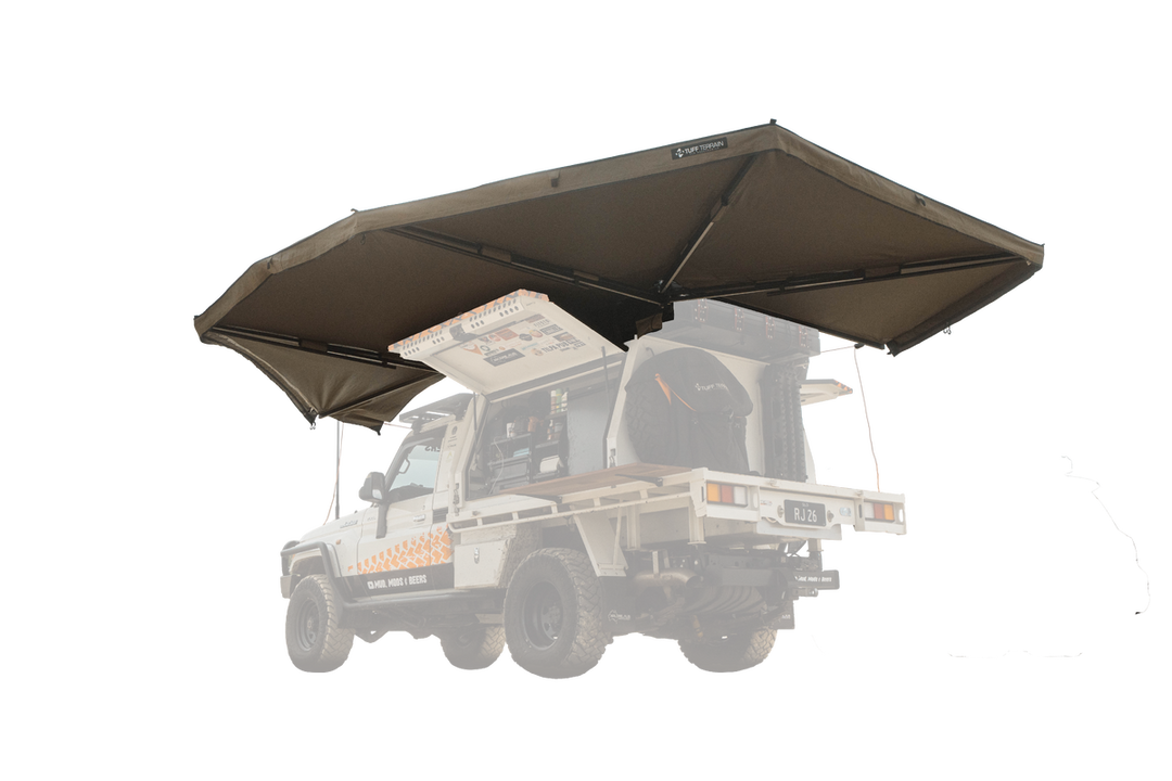 Tuff Terrain 270 LHS Free Standing Awning With Dimmable LED's