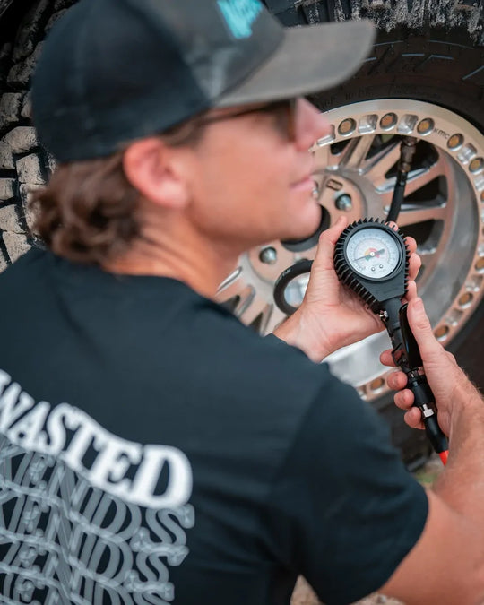 Tuff Terrain Quick Connect Analogue Air Gauge