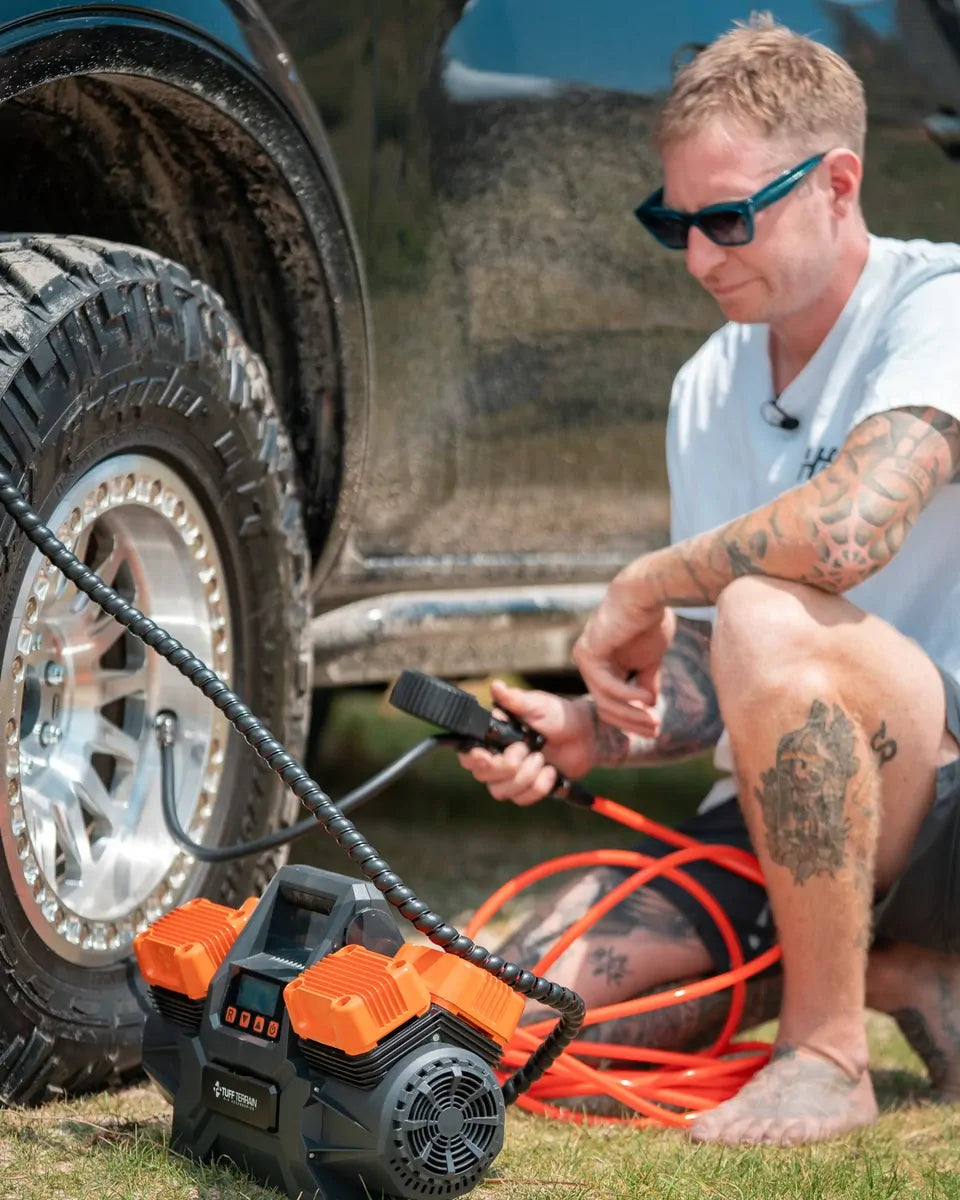 Tuff Terrain Quick Connect Analogue Air Gauge