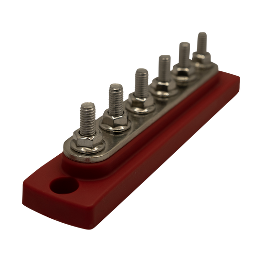 Tuff Terrain 150A 6 Terminal Busbar - Positive
