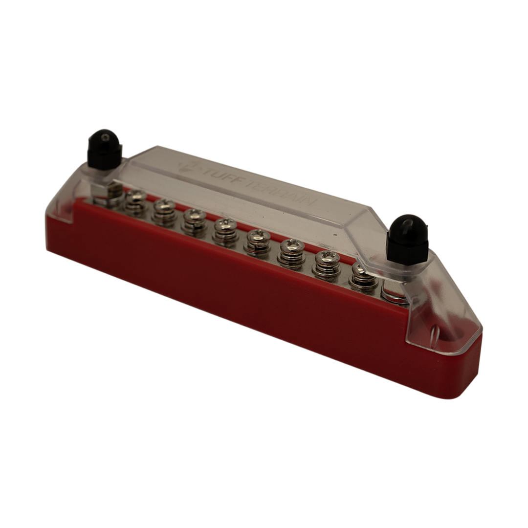 Tuff Terrain 100A 10 Terminal Busbar - Positive