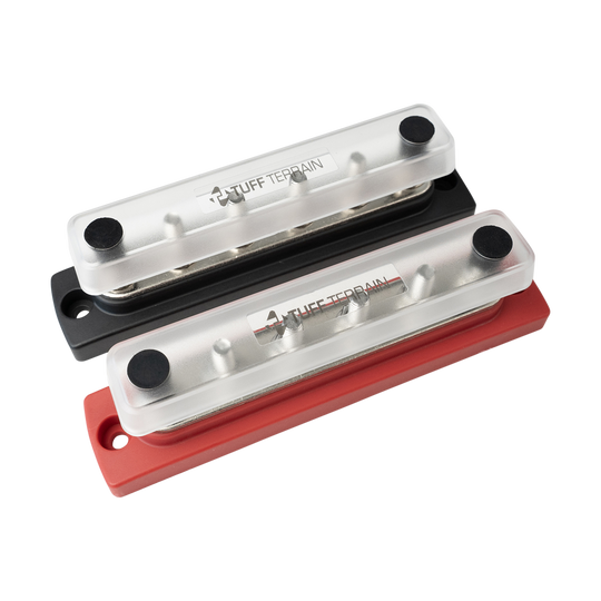 Tuff Terrain 150A 6 Terminal Busbar - Positive &amp; Negative Bundle