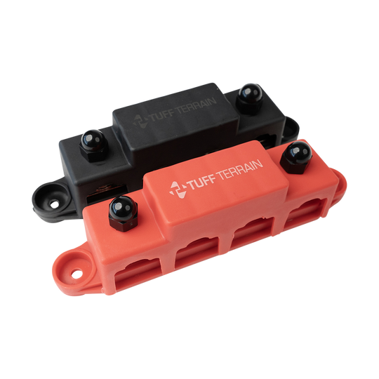 Tuff Terrain 250A 4 Terminal Busbar - Positive &amp; Negative Bundle