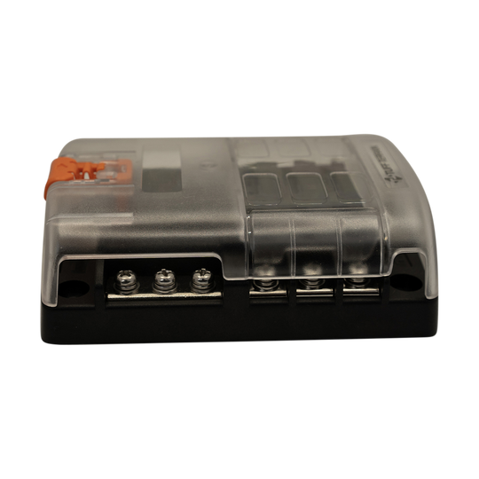 Tuff Terrain ST Blade Fuse Block - 6 Circuits with Negative Bus and Cover