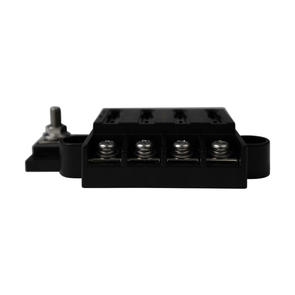 Tuff Terrain Fuse Block 4 Way Positive with Cover and Label Kit