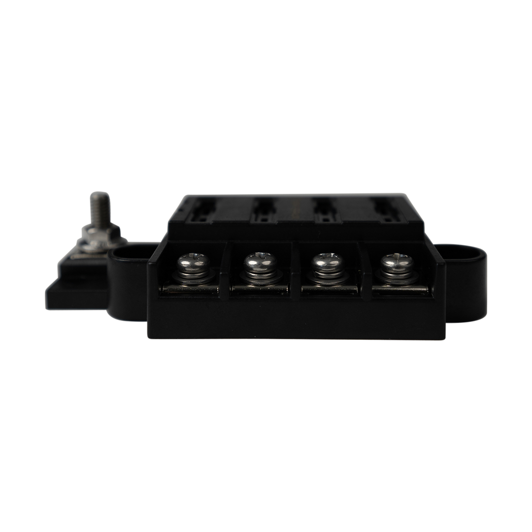 Tuff Terrain Fuse Block 4 Way Positive with Cover and Label Kit