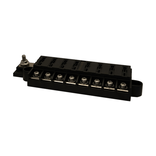 Tuff Terrain Fuse Block 8 Way Positive with Cover and Label Kit