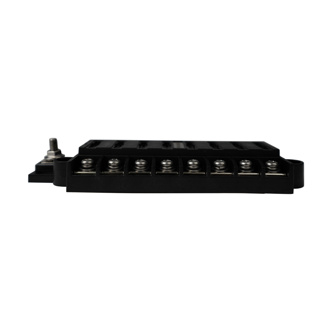Tuff Terrain Fuse Block 8 Way Positive with Cover and Label Kit