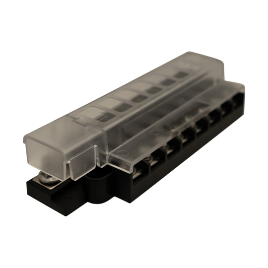 Tuff Terrain Fuse Block 8 Way Positive with Cover and Label Kit