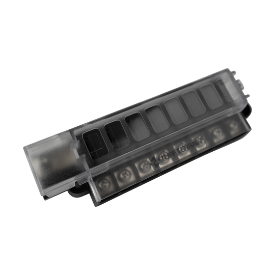 Tuff Terrain Fuse Block 8 Way Positive with Cover and Label Kit