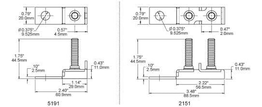 Tuff Terrain MRBF Terminal Fuse Block - 30 to 300A