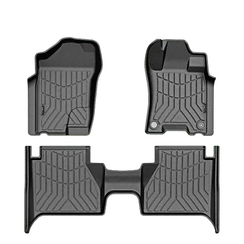 3D Floor Mats for Nissan Navara NP300 2015-2020 (To Suit With Rear Cupholder)