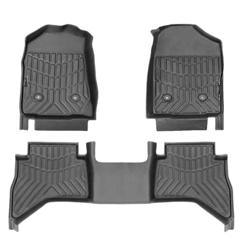 3D Floor Mats For Holden Colorado Dual Cab 2012-2020