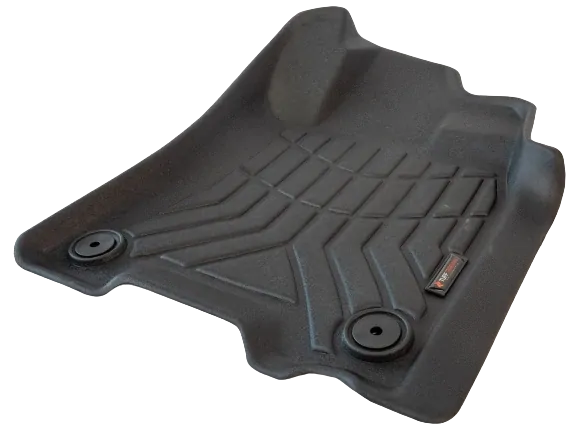 3D Floor Mats For for Nissan Navara 2015 - 2020 NP300 (To Suit Without Rear Cupholder)