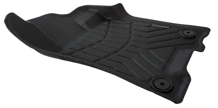 3D Floor Mats For for Nissan Navara 2015 - 2020 NP300 (To Suit Without Rear Cupholder)