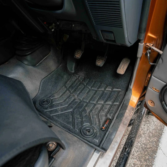 3D Floor Mats For Toyota Landcruiser 79 Series 2012 - 2025 GXL Dual Cab