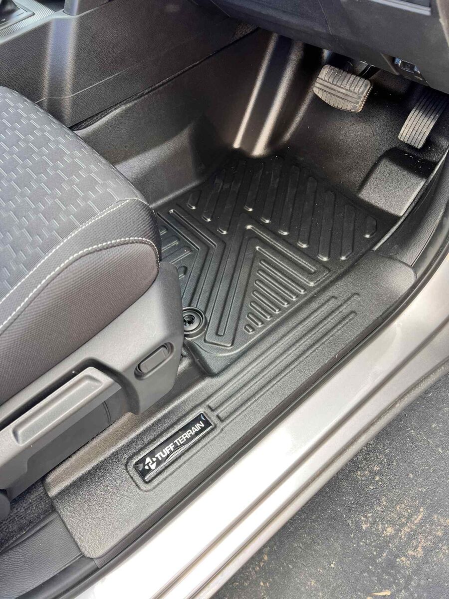 Tuff Terrain Pro 3D Floor Mats to Suit Mitsubishi Triton MV 2024 - Onwards Dual Cab